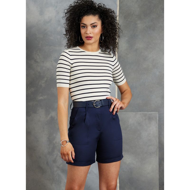 Patron Vogue 1900 B5 - Short et pantalon à taille haute