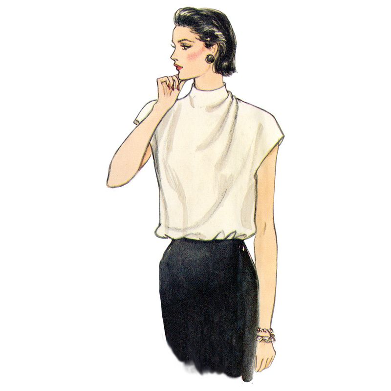 Patron Vogue 1902 F5 - Chemisier très ample