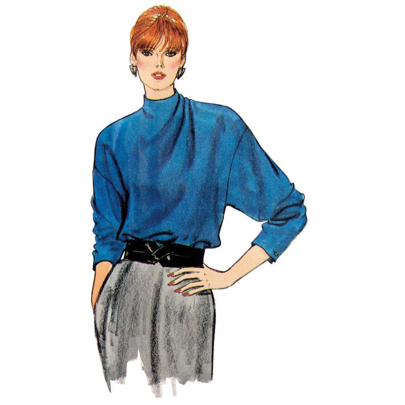 Patron Vogue 1902 F5 - Chemisier très ample