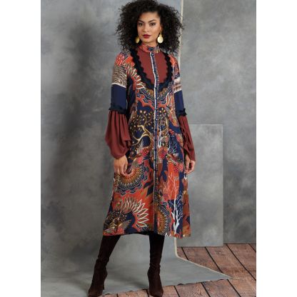 Patron Vogue 1904 A - Robe & tunique 2