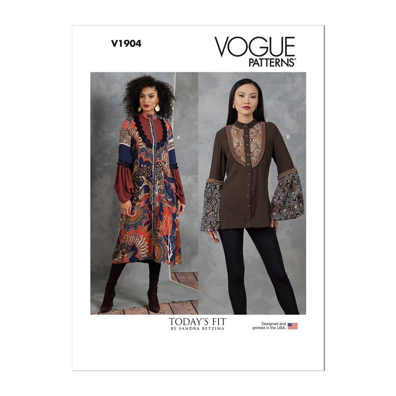 Patron Vogue 1904 A - Robe & tunique