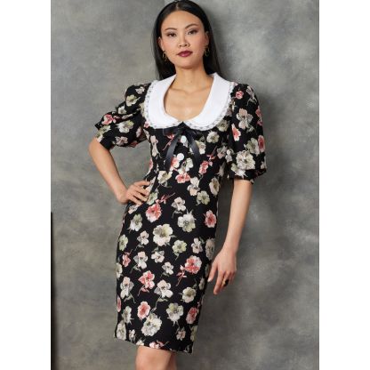 Patron Vogue 1905 Y5 - Robe moulante à taille haute 2