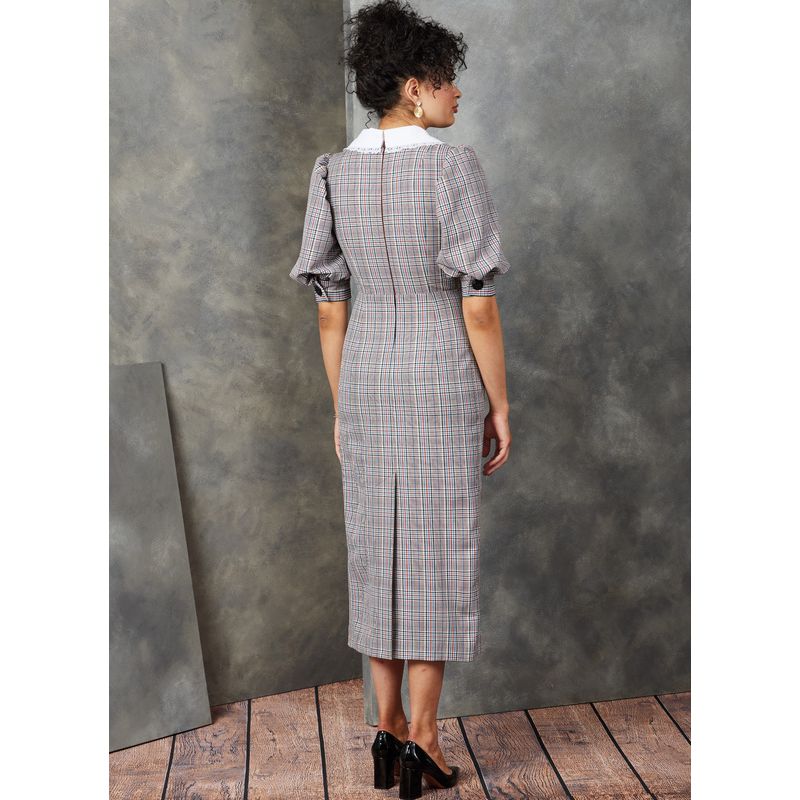 Patron Vogue 1905 Y5 - Robe moulante à taille haute