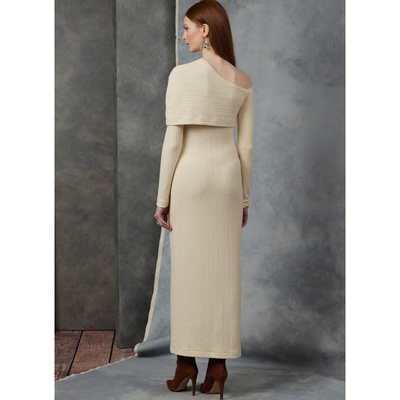 Patron Vogue 1906 Y5 - Robe droite moulante