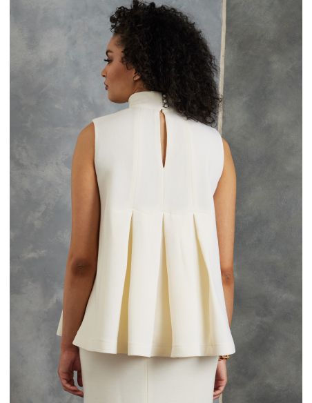 Patron Vogue 1909 A - Haut semi ajusté sur la poitrine