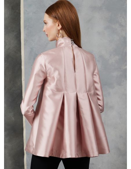 Patron Vogue 1909 A - Haut semi ajusté sur la poitrine