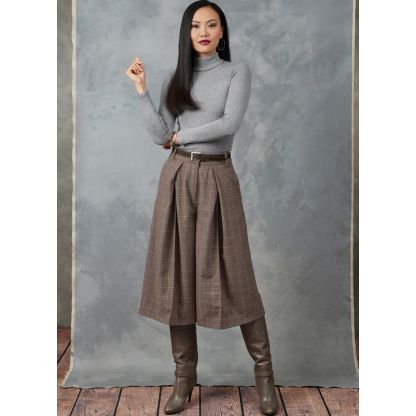 Patron Vogue 1910 Y5 - Pantalon plissé à jambes larges 2