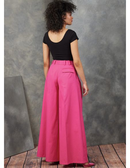 Patron Vogue 1910 Y5 - Pantalon plissé à jambes larges