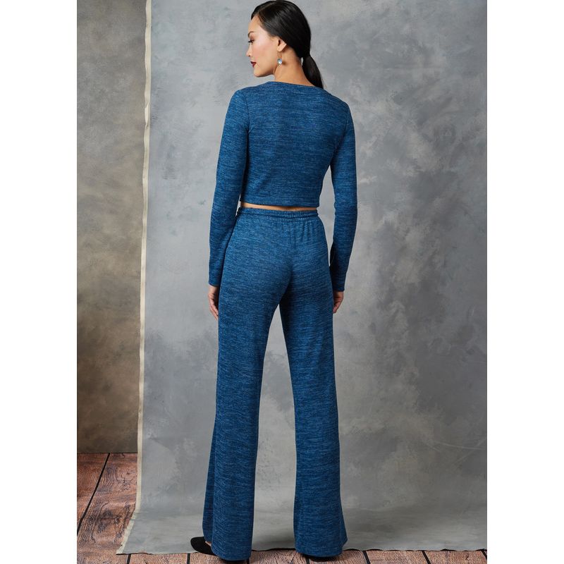 Patron Vogue 1914 ZZ - Cardigan, tunique et pantalon