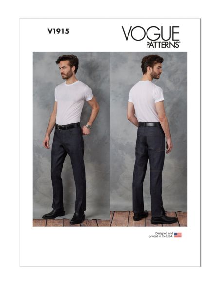 Patron Vogue 1915 MUU - Jean ajusté