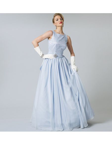 Patron Vogue 8729 AA - Robe de bal style princesse des années 1950