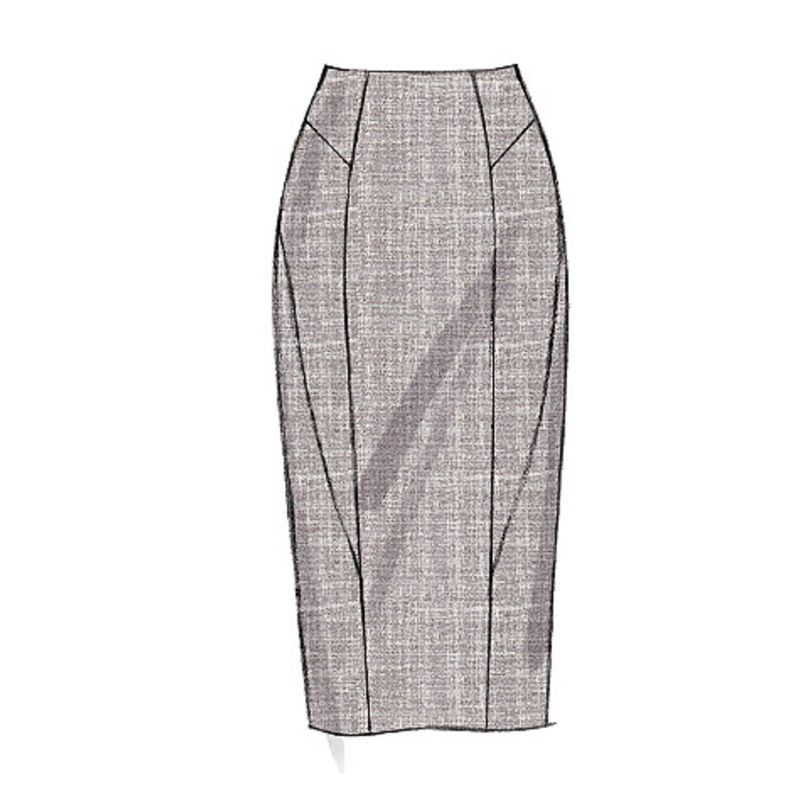 Patron Vogue 8750 AA - Jupes styles crayon et tulipe