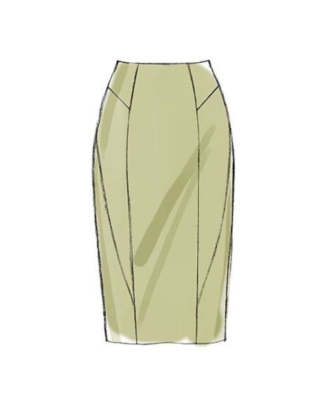 Patron Vogue 8750 AA - Jupes styles crayon et tulipe