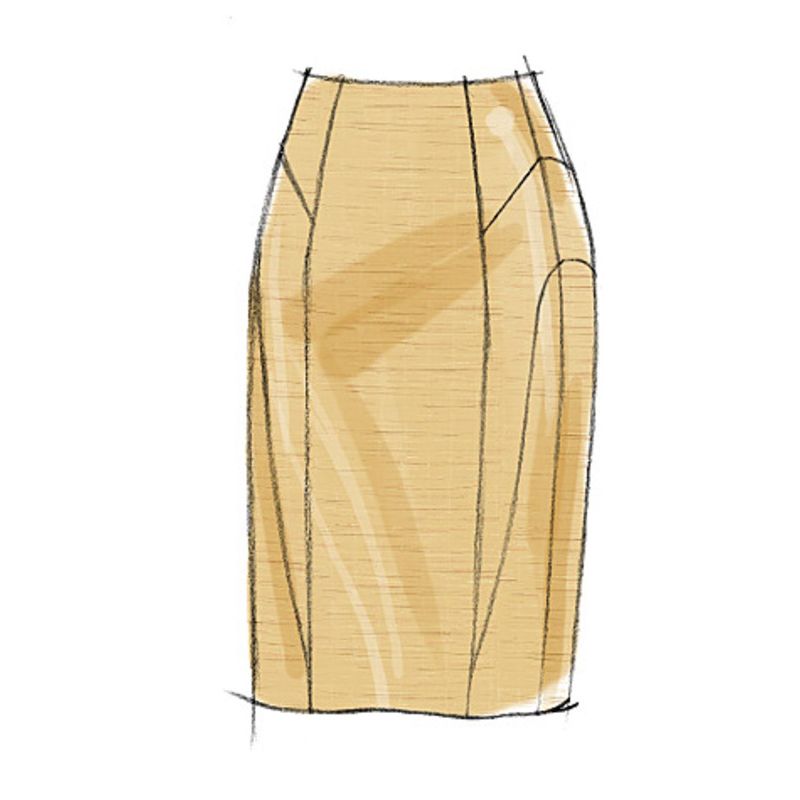 Patron Vogue 8750 AA - Jupes styles crayon et tulipe