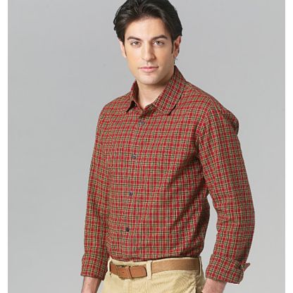 Patron Vogue 8759 MUU - Chemises pour homme 2