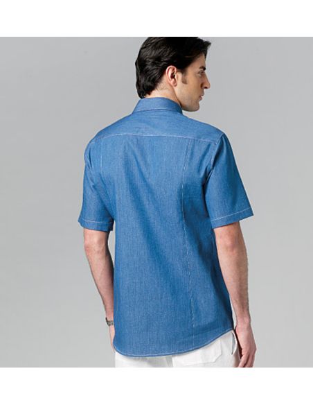 Patron Vogue 8759 MUU - Chemises pour homme