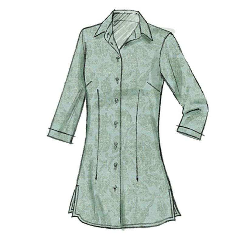 Patron Vogue 8772 E5 - Chemisiers et tuniques pour femme