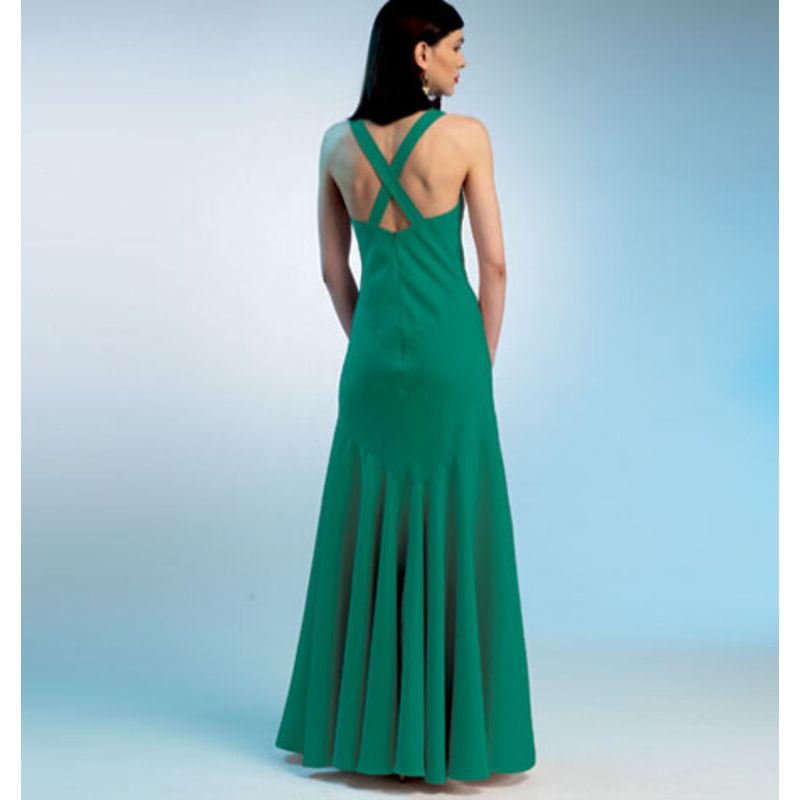 Patron Vogue 8814 A - Robes femme coupe sirène