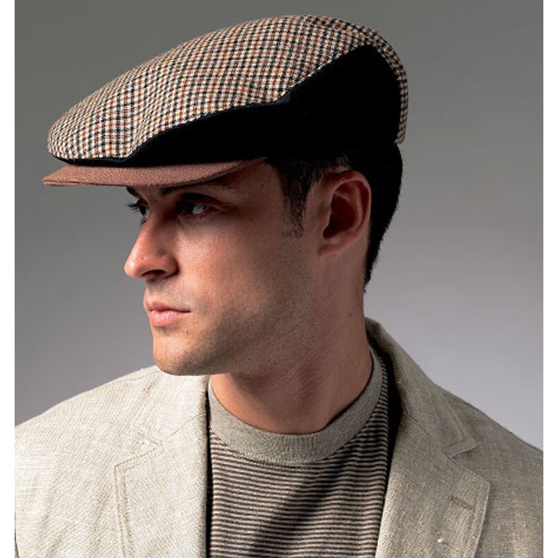 Patron Vogue 8869 OS - Chapeaux homme : Trilby, Casquette et Bob