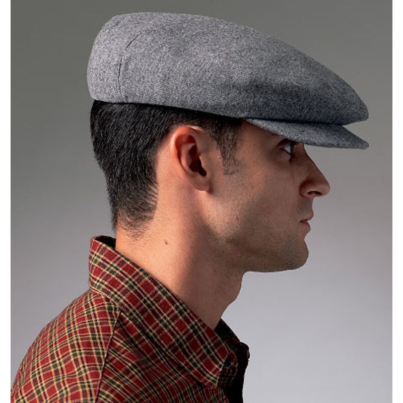 Patron Vogue 8869 OS - Chapeaux homme : Trilby, Casquette et Bob