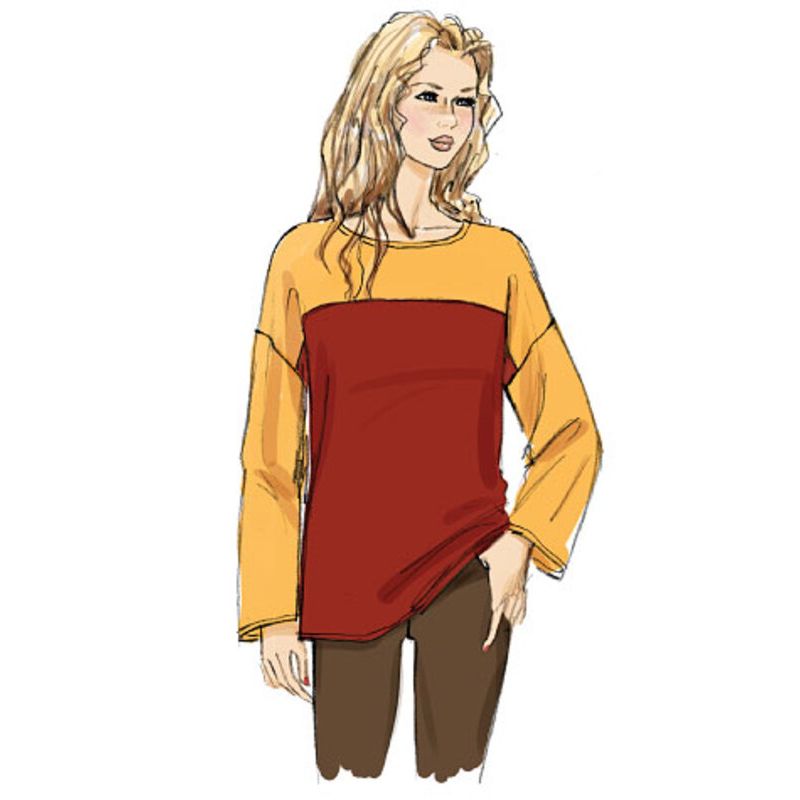 Patron Vogue 8877 ZZ - Haut ample