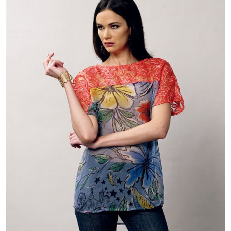 Patron Vogue 8877 ZZ - Haut ample