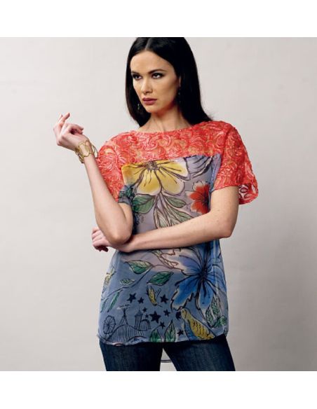 Patron Vogue 8877 ZZ - Haut ample