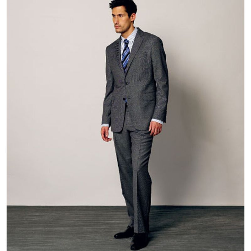 Patron Vogue 8890 MXX - Ensemble tailleur homme comprenant veste, short et pantalon