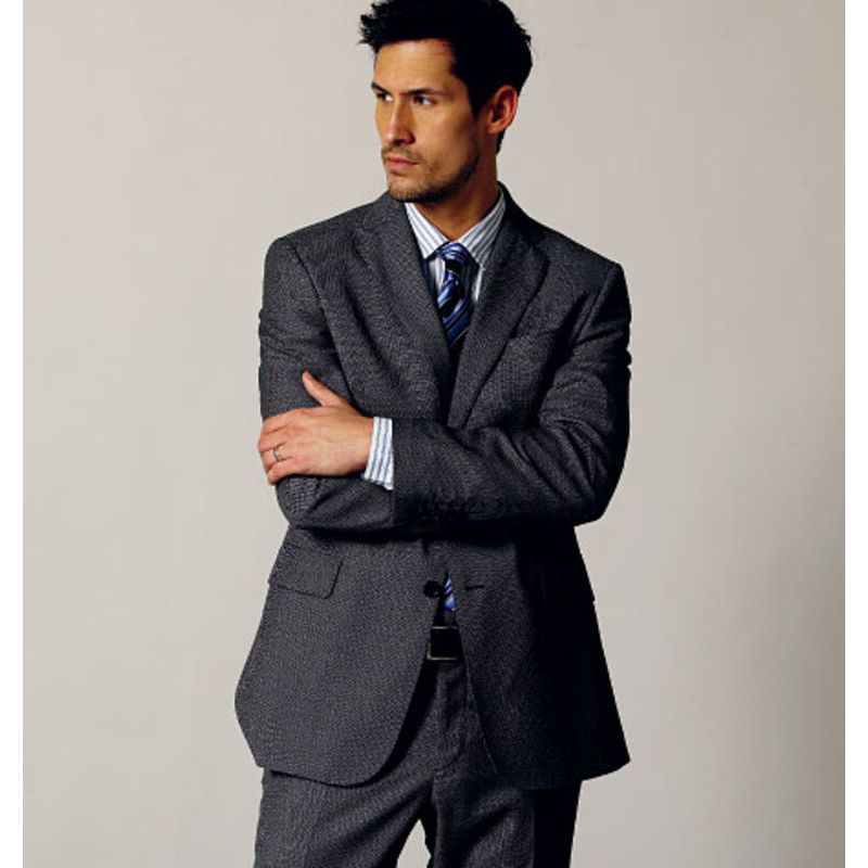 Patron Vogue 8890 MXX - Ensemble tailleur homme comprenant veste, short et pantalon