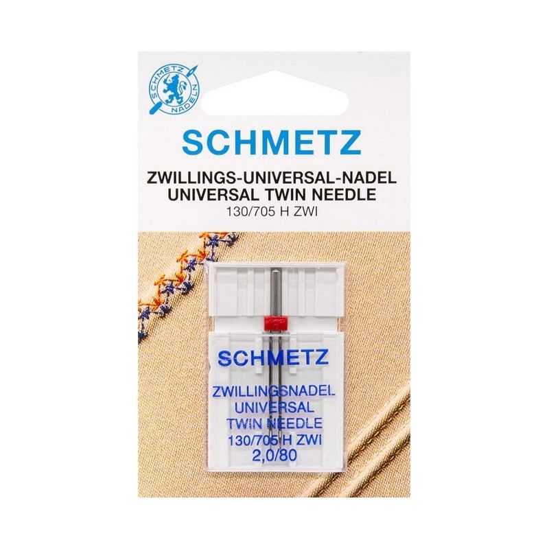 Aiguilles machine double SCHMETZ universal - 2 mm