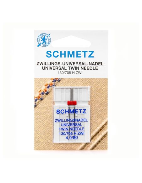 Aiguilles machine double SCHMETZ universal - 4 mm
