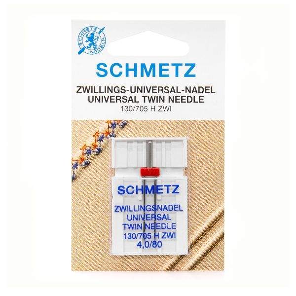 Aiguilles machine double SCHMETZ universal - 4 mm