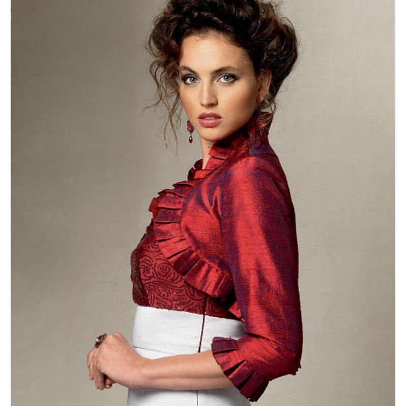 Patron Vogue 8957 E5 - Boléros femme