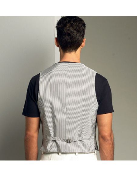 Patron Vogue 8987 MXX - Gilet de costume homme