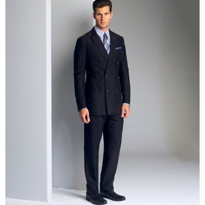 Patron Vogue 8988 MUU - Veste et pantalon homme 2