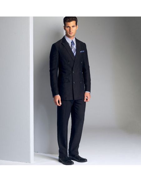 Patron Vogue 8988 MUU - Veste et pantalon homme