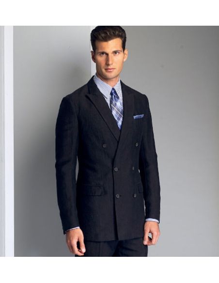 Patron Vogue 8988 MUU - Veste et pantalon homme