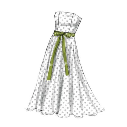 Patron Vogue 8766 AA - Robes femme styles fourreau et patineuse 2