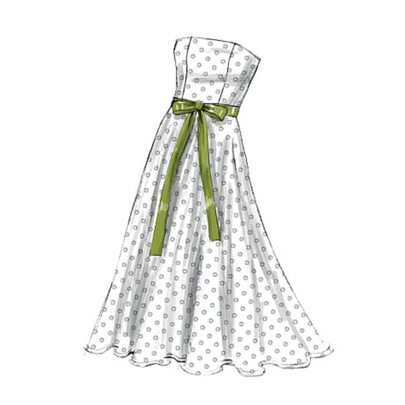 Patron Vogue 8766 AA - Robes femme styles fourreau et patineuse