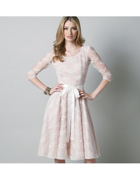 Patron Vogue 8766 AA - Robes femme styles fourreau et patineuse