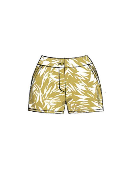 Patron Vogue 9008 A5 - Short femme