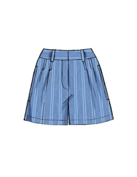 Patron Vogue 9008 A5 - Short femme