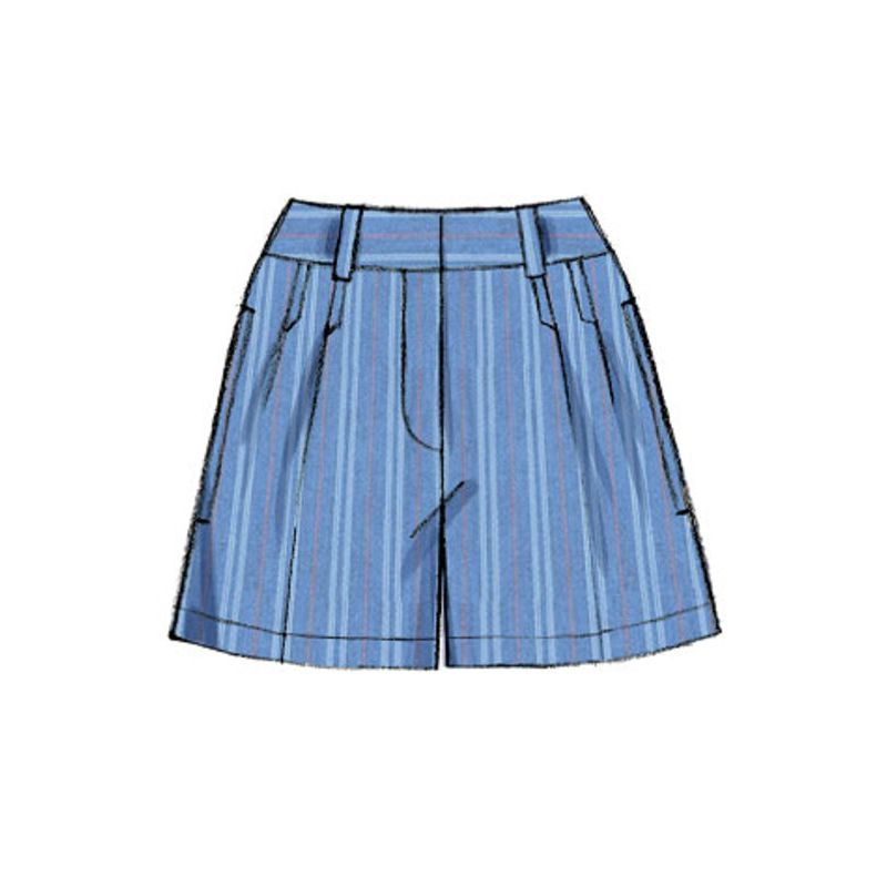 Patron Vogue 9008 E5 - Short femme