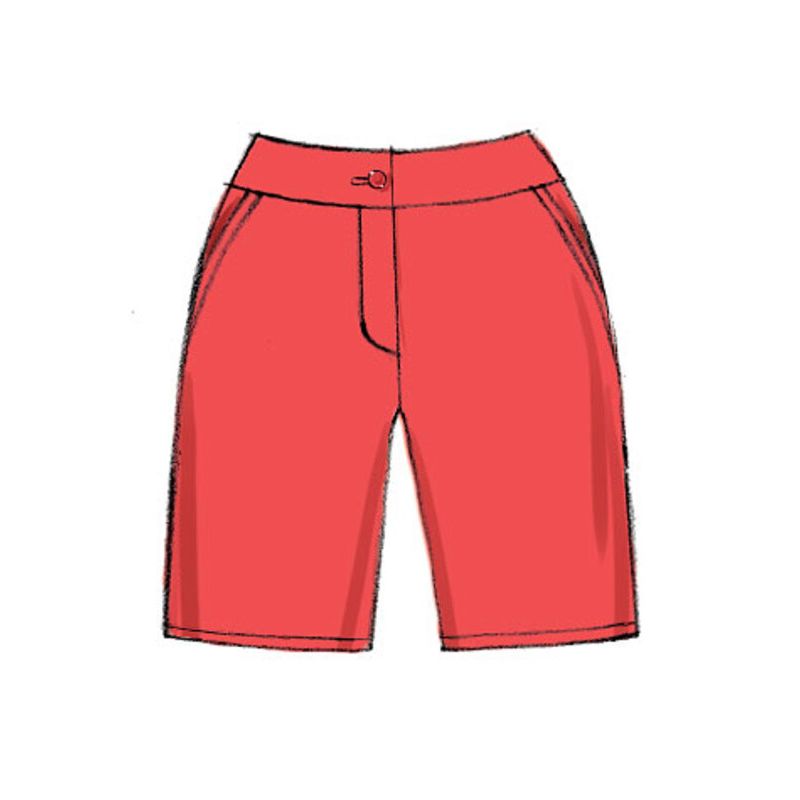 Patron Vogue 9008 E5 - Short femme