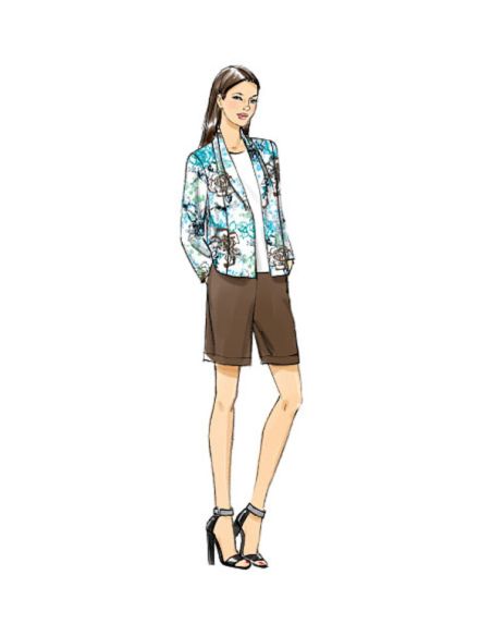 Patron Vogue 9011 Y - Veste, short et pantalon