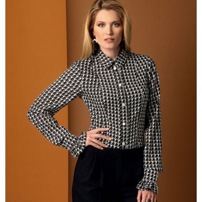 Patron Vogue 9029 F5 - Chemises femme 2