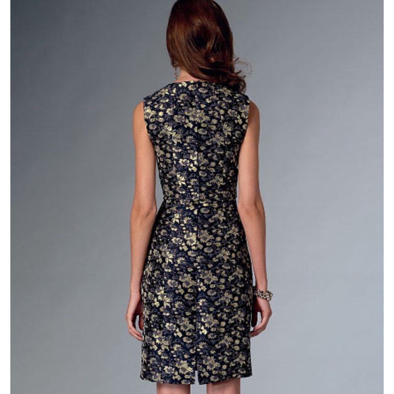 Patron Vogue 9050 E5 - Robe femme, style fourreau ou patineuse