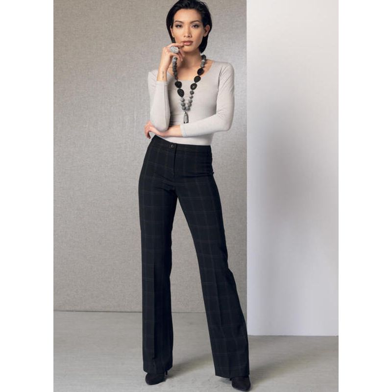 Patron Vogue 9181 A5 - Pantalon pour femme coupe Bootcut