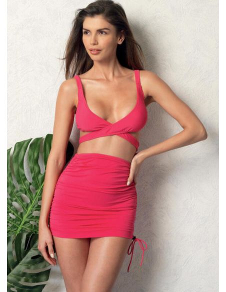 Patron Vogue 9192 E5 - Maillots de bain femme - Bikini, Monokini, Une pièce, Tankini et robe de plage