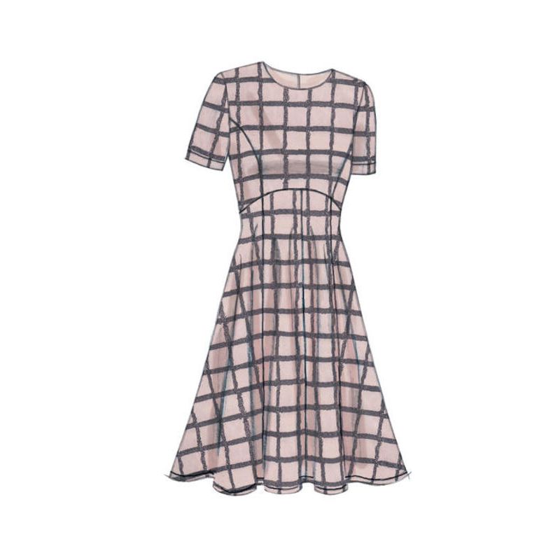 Patron Vogue 9202 A5 - Robes femme à coutures princesse